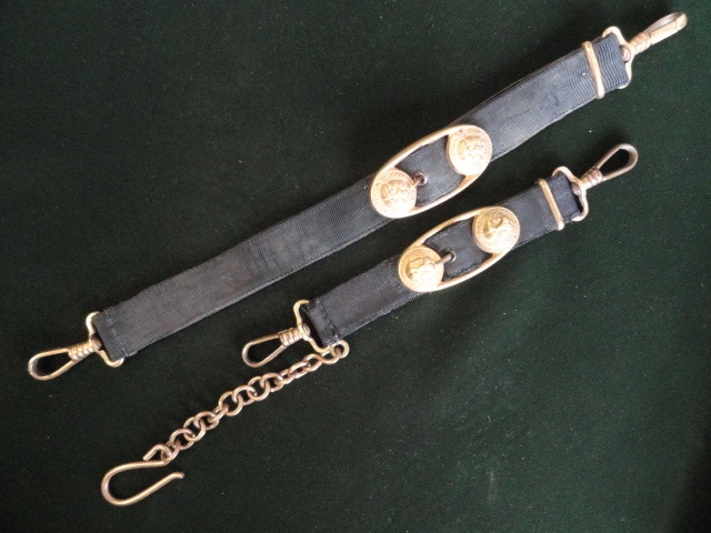 2nd Model Navy Dagger Brass Hangers (#28907)